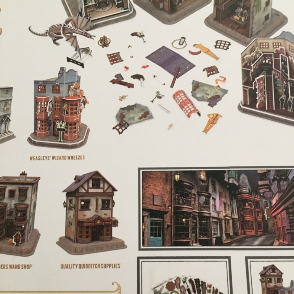Harry Potter Diagon Alley 3D puzzle - Picture 5 of 5